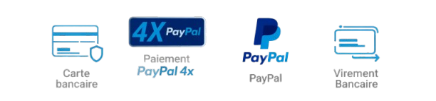 Moyens de paiement acceptés